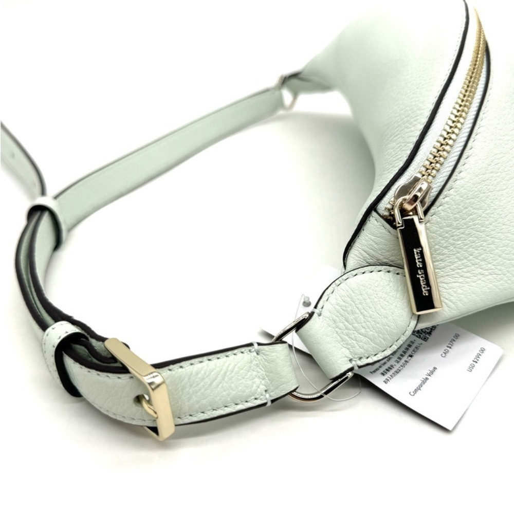 Kate Spade Leila Lime Sherbet Leather Belt Bag Lime Sherbet - Picture 5 of 9